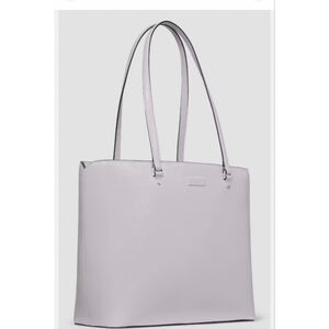 Kate Spade Lavender Tote Bag Smooth Leather